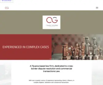 Osunalegal.com(Osuna Gonzalez Abogados) Screenshot