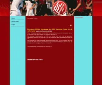 OSV-Hannover.de(OSV Hannover) Screenshot