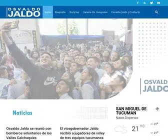 Osvaldojaldo.com.ar(Bienvenidos a mi Sitio Web) Screenshot