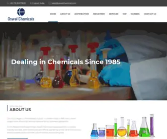 Oswalchemical.com(QUALITY IS ROOT AND ROUTE TO SUCCESS) Screenshot