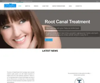 Oswaldentalclinic.com(Best Dentist in Pune) Screenshot