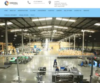 Oswalextrusion.com(Oswal Extrusion) Screenshot