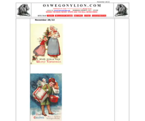 Oswegonylion.com(SUNY College) Screenshot