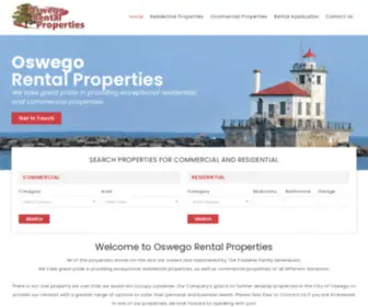 Oswegorentalproperties.com(Oswego Rental Properties) Screenshot