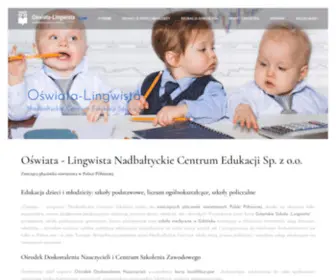 Oswiatalingwista.eu(“Oświata) Screenshot