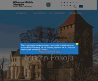 Oswiecim.pl(Urząd Miasta Oświęcim) Screenshot