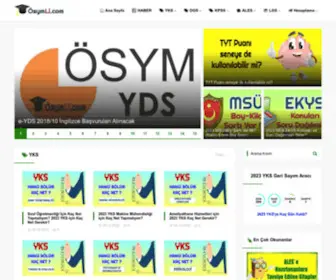 Osymli.com(Osymli) Screenshot