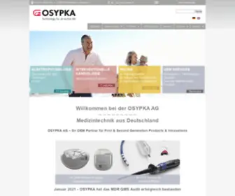 Osypka.de(Startseite) Screenshot