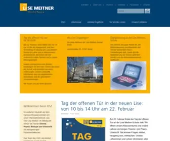 OSZ-Lise-Meitner.eu(Lise-Meitner-Schule Berlin) Screenshot