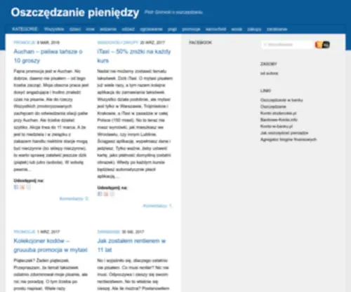 Oszczedzanie-Pieniedzy.pl(Oszczędzanie) Screenshot