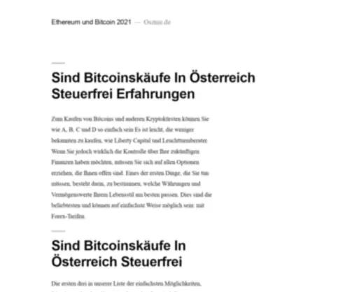 Oszine.de(Suchmaschinenoptimierung (SEO)) Screenshot