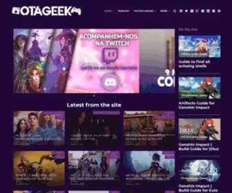 Otageek.com.br(Home) Screenshot