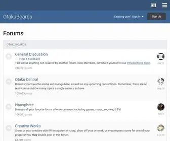 Otakuboards.com(Forums) Screenshot