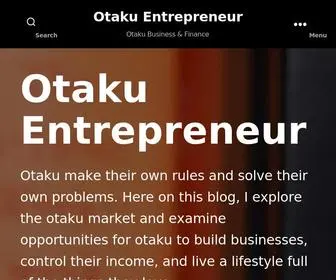 Otakuentrepreneur.com(Otaku Entrepreneur) Screenshot