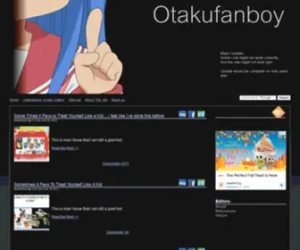 Otakufanboy.com(Otaku Fanboy) Screenshot