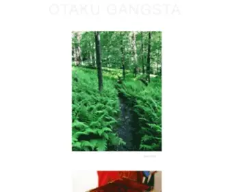 Otakugangsta.com(OTAKU GANGSTA) Screenshot