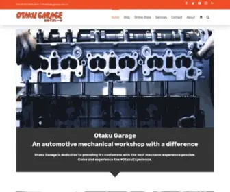 Otakugarage.com.au(Otaku Garage) Screenshot