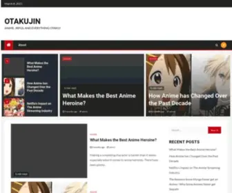 Otakujin.com(Anime, JRPGs, and everything otaku) Screenshot