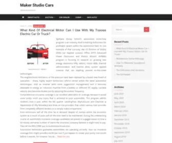 Otakumakerstudio.com(Maker Studio Cars) Screenshot