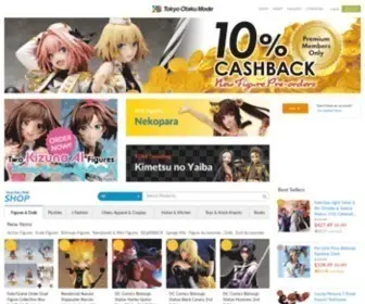 Otakumode.com(Tokyo Otaku Mode (TOM) Anime Figures & Merch Online Shop) Screenshot