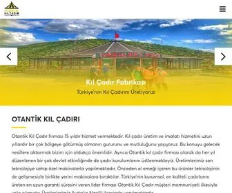 Otantikkilcadir.com(Kıl çadır) Screenshot