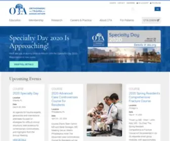 Ota.org(Orthopaedic Trauma Association (OTA)) Screenshot