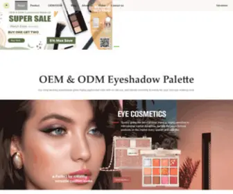 Otaracosmetics.com(Wholesale Makeup Cosmetics Manufacturer & Supplier) Screenshot