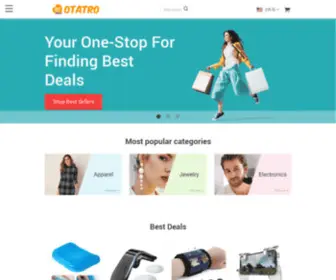 Otatro.com(Online Store With Free Shipping) Screenshot