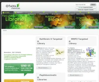 Otavachemicals.com(OTAVAchemicals, Ltd) Screenshot