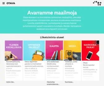 Otavakonserni.fi(Etusivu) Screenshot