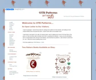 Otbpatterns.com(Unique Scroll Saw) Screenshot
