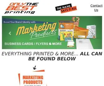 Otbprinting.com(Only the Best) Screenshot