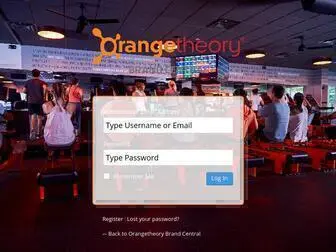 Otbrandcentral.com(Log In ‹ Orangetheory Brand Central) Screenshot