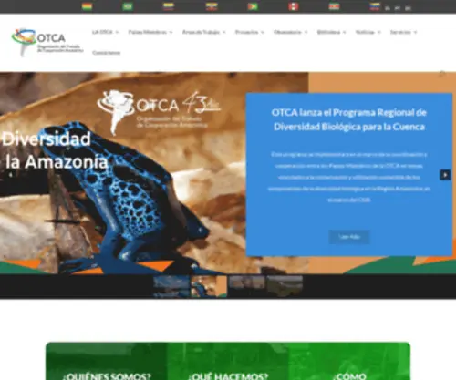 Otca.org.br(Portal OTCA) Screenshot