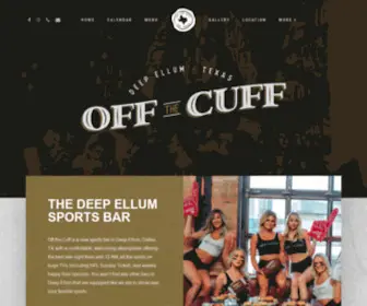 OtCDallas.com(Off the Cuff) Screenshot