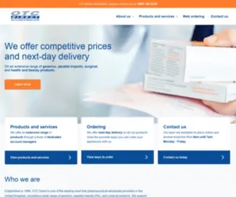 OtCDirectltd.co.uk(OTC Direct Ltd) Screenshot