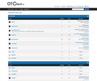 Otclient.net(OTClientV8 & Tibia services) Screenshot