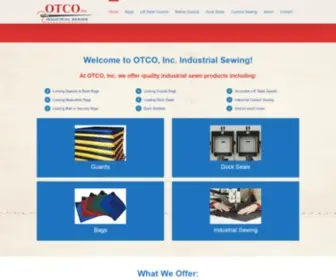 Otco.com(Industrial Sewing) Screenshot