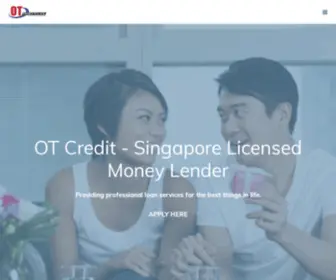 Otcredit.com.sg(OT Credit Pte Ltd) Screenshot