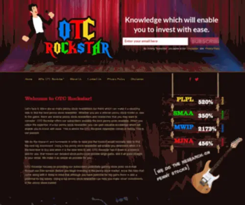 Otcrockstar.com(OTC Rockstar) Screenshot