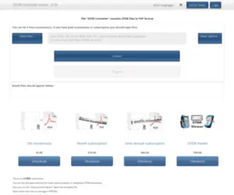 Otdrconverter.online(Free OTDR to PDF Converter) Screenshot