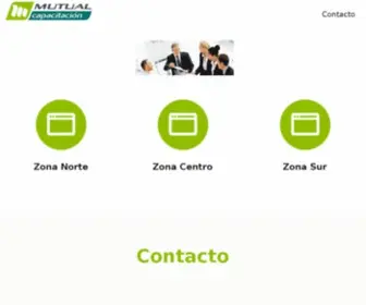 Otecmutual.cl(Capacitación) Screenshot