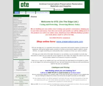 Ote.ie(On The Edge) Screenshot