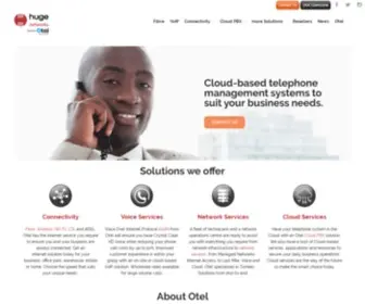 Otelafrica.com(VoIP Service Provider) Screenshot
