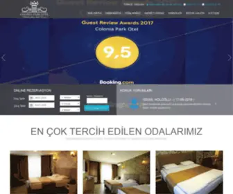 Otelcolonia.com(Colonia Park Otel) Screenshot