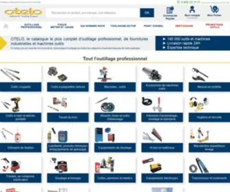 Otelo.com(Fournitures industrielles) Screenshot