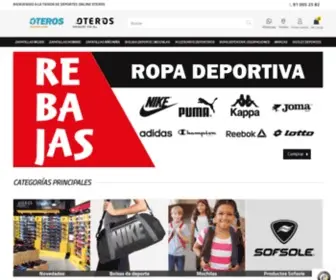 Oteros.es(Tienda de Deportes Online al mejor precio) Screenshot