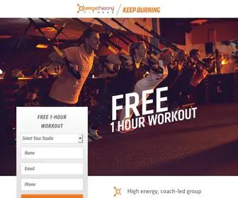 OTFDXB.com(Orangetheory Fitness Dubai) Screenshot