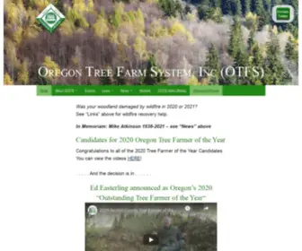 OTFS.org(Oregon Tree Farm System) Screenshot