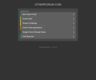 Otherforum.com(Otherforum) Screenshot